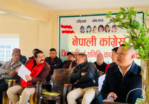 नेपाली कांग्रेस काभ्रेले शुरु गर्यो सय दिने विशेष अभियान