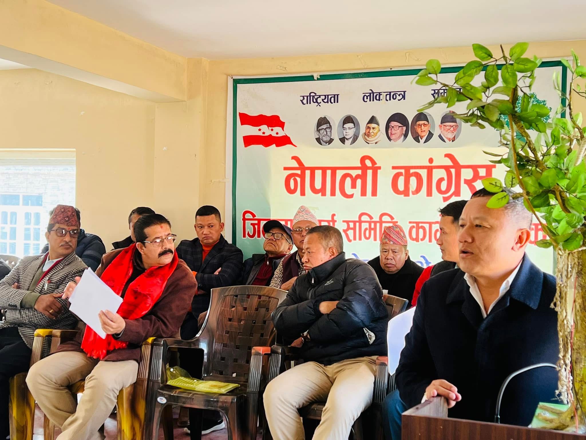 नेपाली कांग्रेस काभ्रेले शुरु गर्यो सय दिने विशेष अभियान