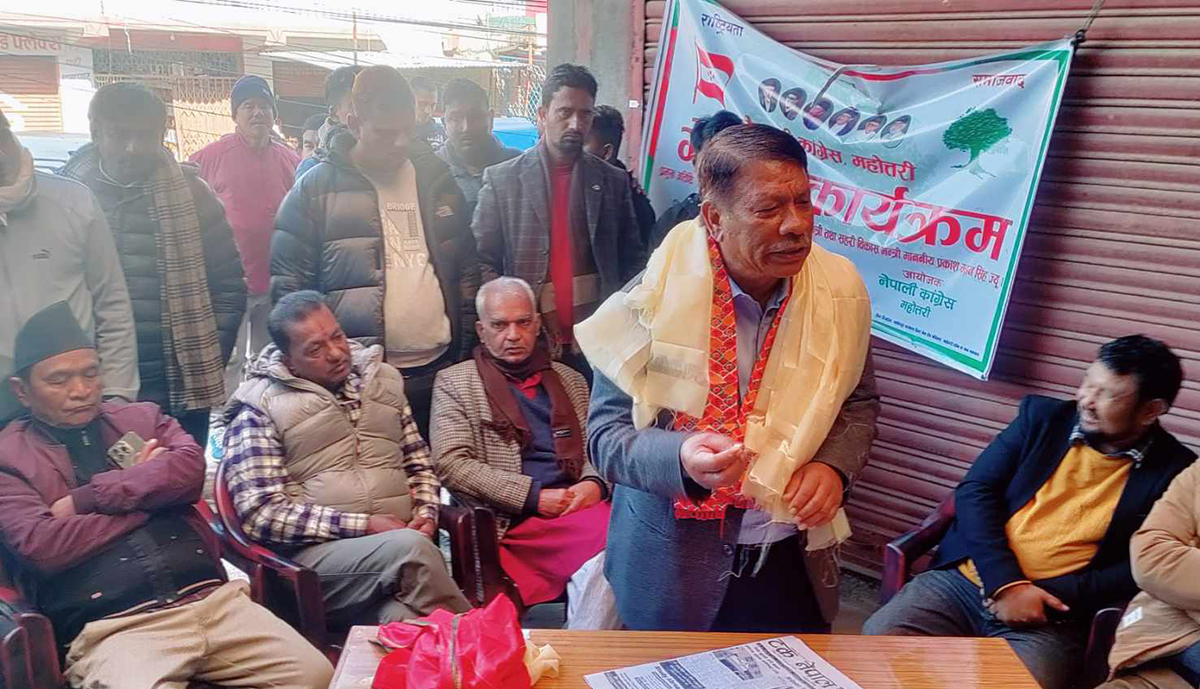 ‘नेपाली कांग्रेसले आउने चुनाव एक्लै लड्छ’